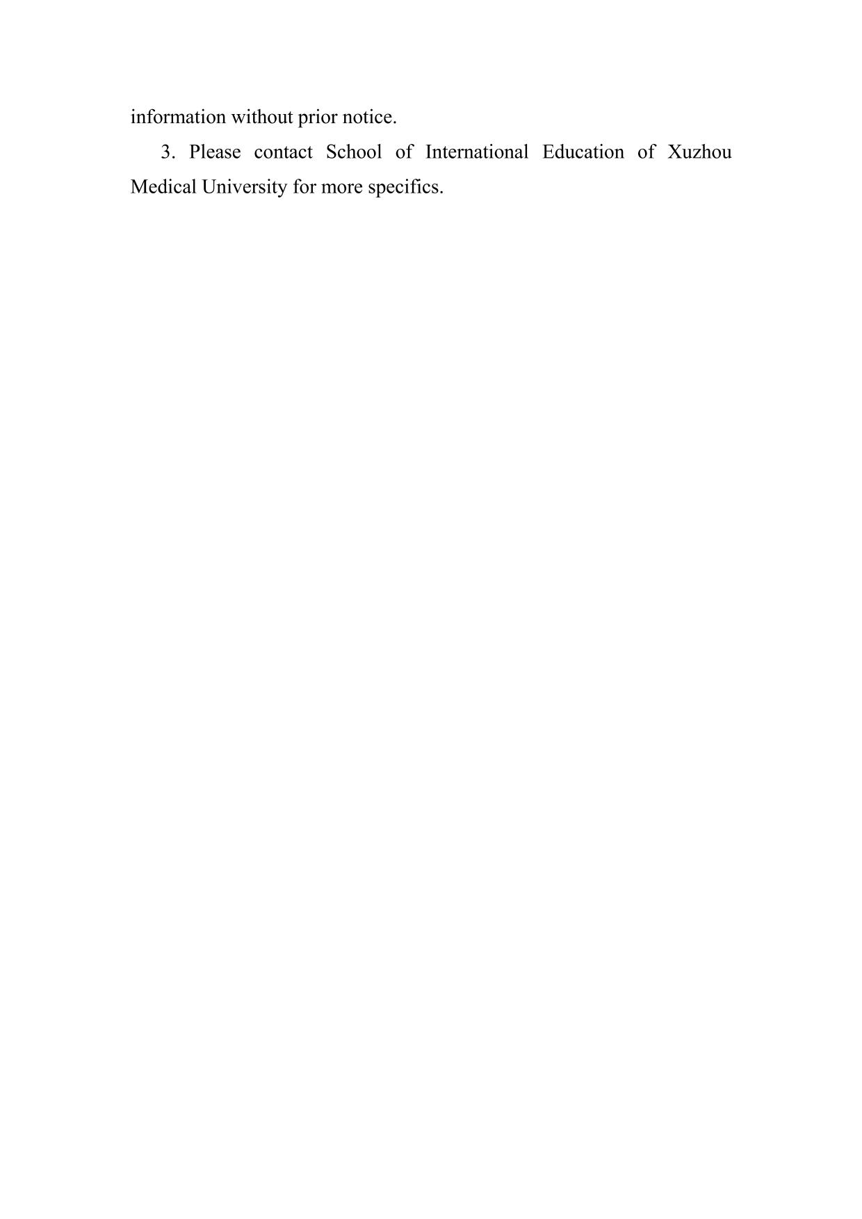 2025 Xuzhou Medical University Admission Brochure for Bachelor Program in Clinical Medicine (English Medium)