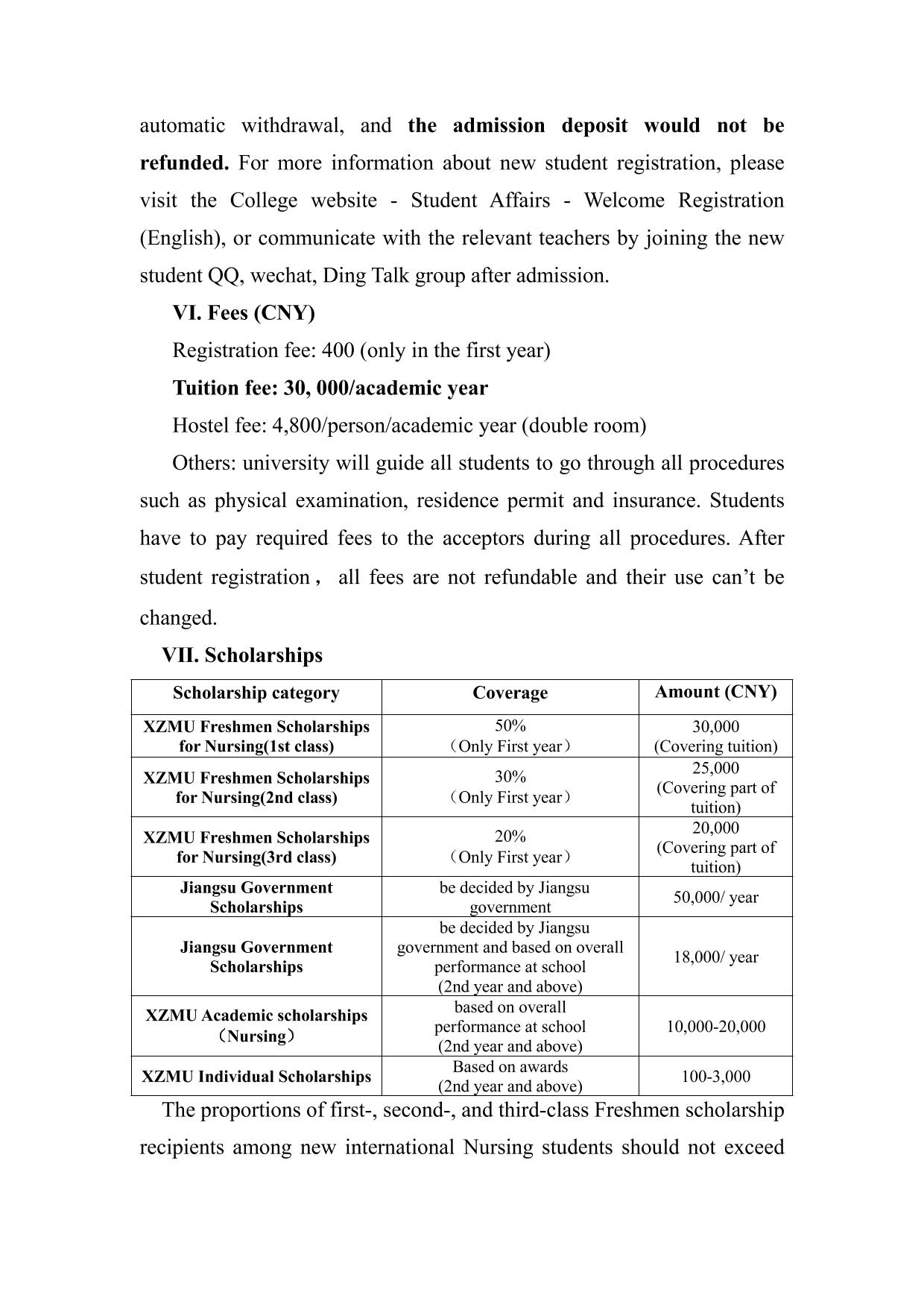 2025 Xuzhou Medical University Admission Brochure for Bachelor Program in Nursing (English Medium)